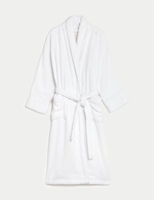 Pure Cotton Towelling Dressing Gown
