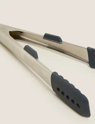 Elevate&trade; Silicone Steel Tongs