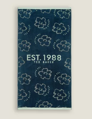 Pure Cotton Est 1988 Beach Towel