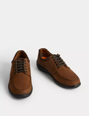 Airflex&trade; Leather Derby Shoes