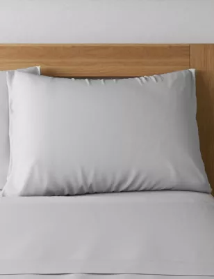 2pk Bamboo Cotton Blend Sateen Pillowcases