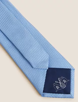 Textured Pure Silk Tie