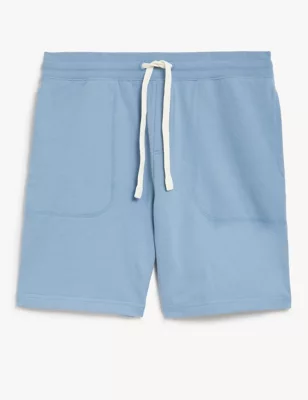Drawstring Jersey Shorts