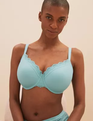 3pk Wired Full Cup Bras F-H