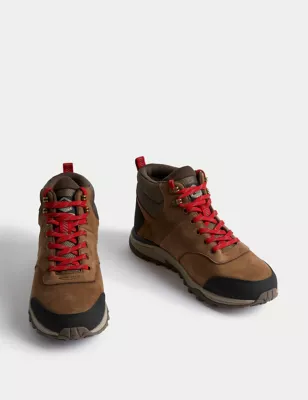Leather Waterproof Walking Boots