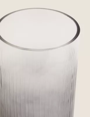 Medium Ombre Glass Cylinder Vase