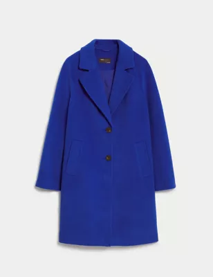 Twill Single Breasted Tailored Coat