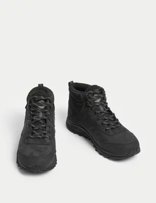 Leather Waterproof Walking Boots