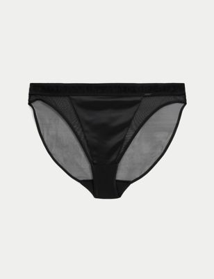 Tivoli Mesh High Leg Knickers