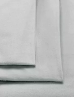 Pure Brushed Cotton Deep Fitted Sheet
