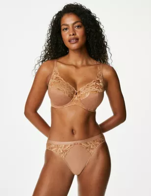 3pk Wildblooms High Leg Knickers