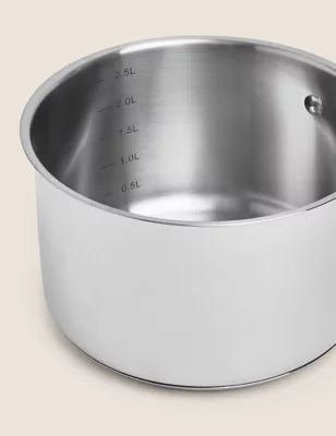 Stainless Steel 18cm Medium Saucepan
