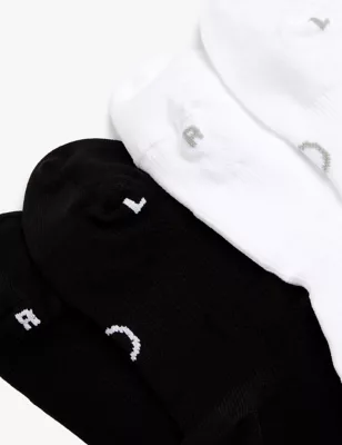 3pk Recycled Ankle High Socks