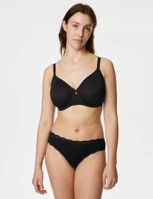 3pk Cotton Rich Brazilian Knickers