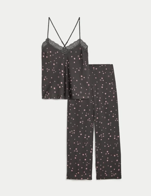 Dream Satin&trade; Star Print Pyjama Set