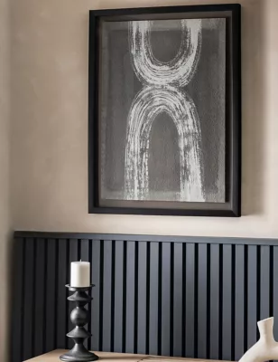 Avenue Abstract Rectangle Framed Art