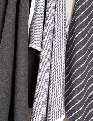 Set Of 3 Cotton Rich Kitchen Towels