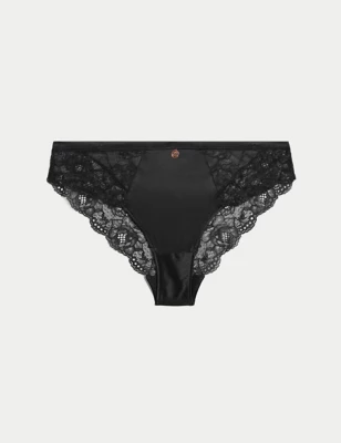 Silk & Lace Brazilian Knickers