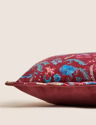 Velvet Printed Bolster Cushion
