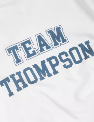 Personalised Organic Cotton Team T-Shirt