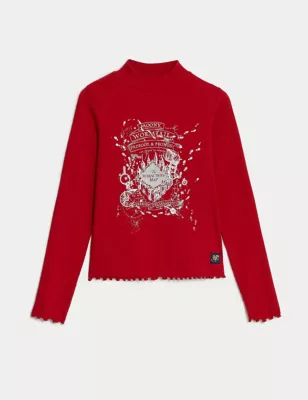 Cotton Rich Harry Potter&trade; Glitter Top (6-16 Yrs)