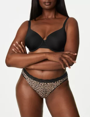 4pk High Leg Knickers