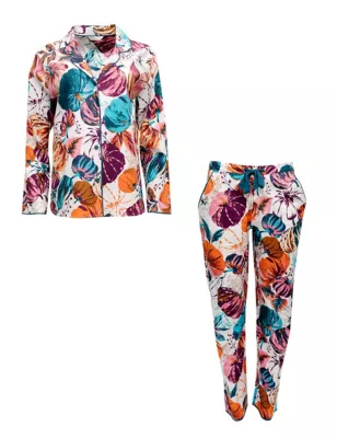 Cotton Modal Pumpkin Print Pyjama Set