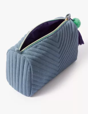 Large Quilted Toiletry Bag