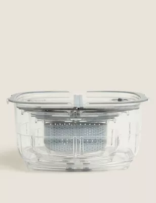 Set Of 3 Nesting Fridge Storage Containers