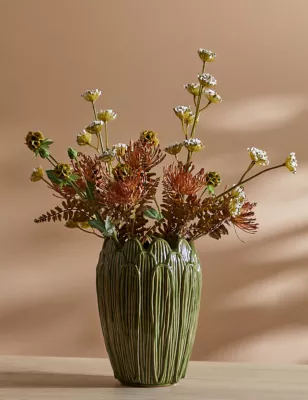 Artificial Leucospermum Bouquet