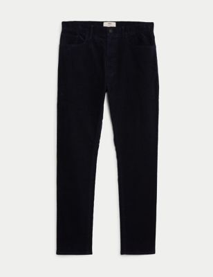 Slim Fit Corduroy 5 Pocket Trousers
