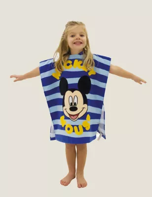 Pure Cotton Mickey Mouse&trade; Kids' Hooded Towel