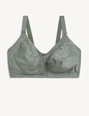 Total Support Embroidered Full Cup Bra Dd-K