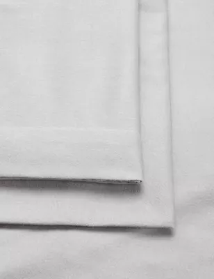 Pure Brushed Cotton Flat Sheet