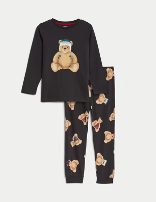 Kids' Spencer Bear&trade; Family Christmas Pyjama Set (1-16 Yrs)