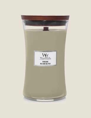 Fireside Large Hourglass Jar Candle