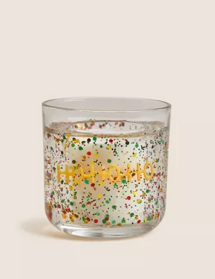 Neon Ho Ho Ho Light Up Candle