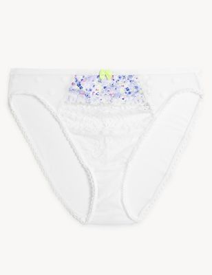 Linea High Waisted High Leg Knickers