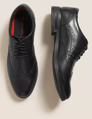Airflex&trade; Leather Brogues