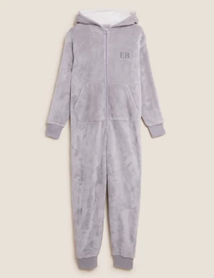 Personalised Women'S Bear Onesie With Ears