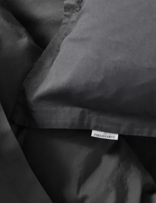 2pk Washed Cotton Square Pillowcases