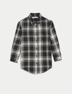 Cotton Rich Checked Shirt (6-16 Yrs)