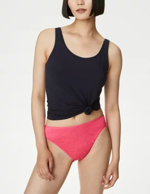 4pk High Leg Knickers