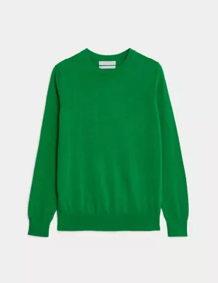 Pure Merino Wool Crew Neck Jumper