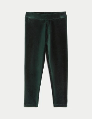 Cotton Rich Cord Elasticated Waist Leggings (2-8 Yrs)