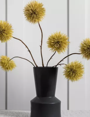 Set Of 3 Artificial Snowball Spray Single Stems