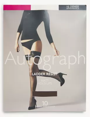 10 Denier Ladder Resist Matt Hold-Ups