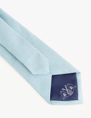 Textured Pure Silk Tie
