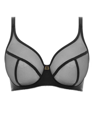Snapshot Mesh Wired Full Cup Bra Dd-G