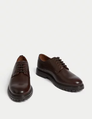 Leather Derby Shoes